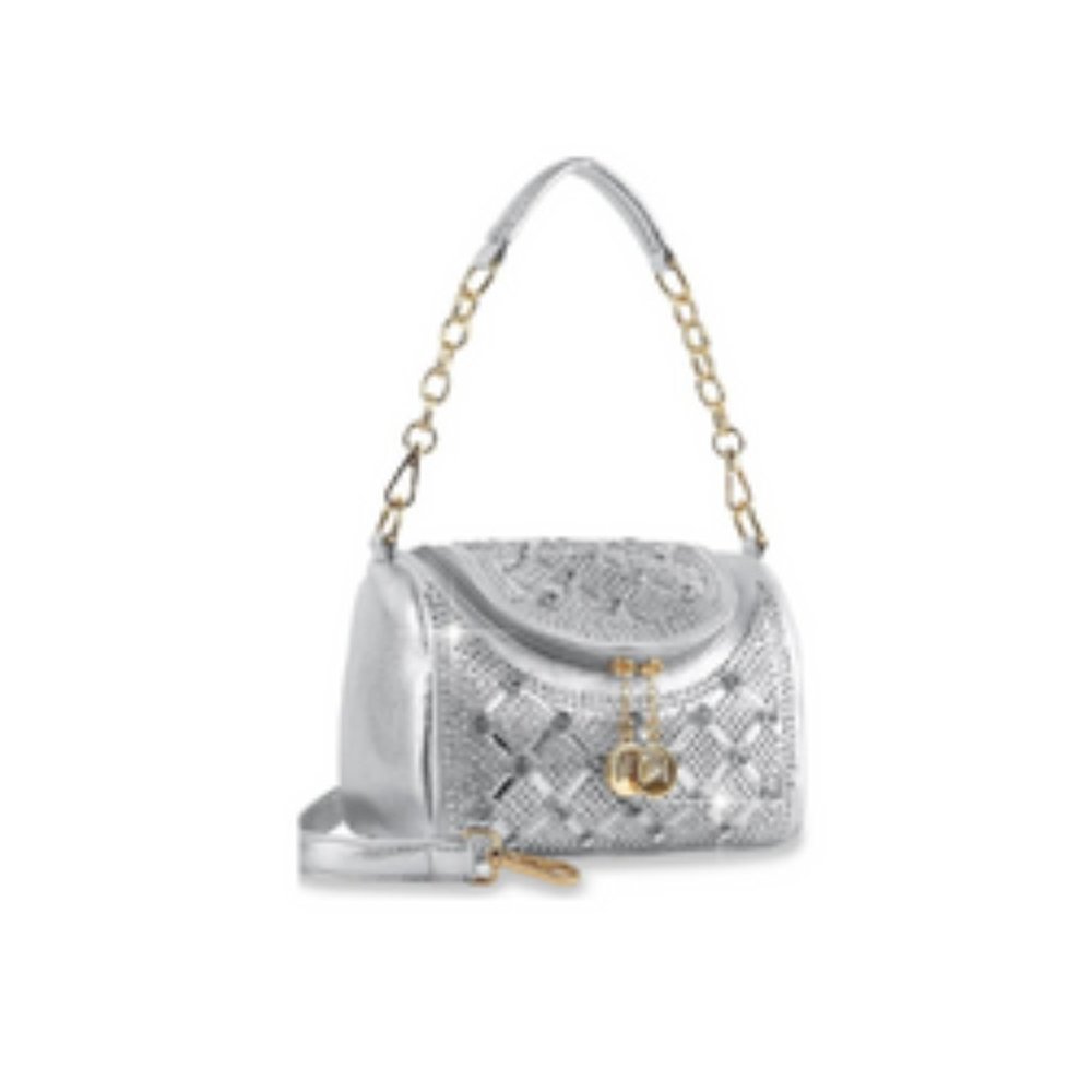 Rhinestone Design Petite Bag for Women Chic Evening Handbag Shiny Purse